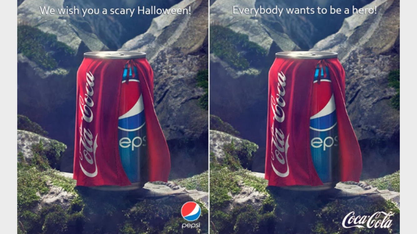 El aviso de Pepsi y la venganza de Coca-Cola. (Imagen: web)